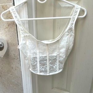 Co Co Lingerie Lace Corset Top